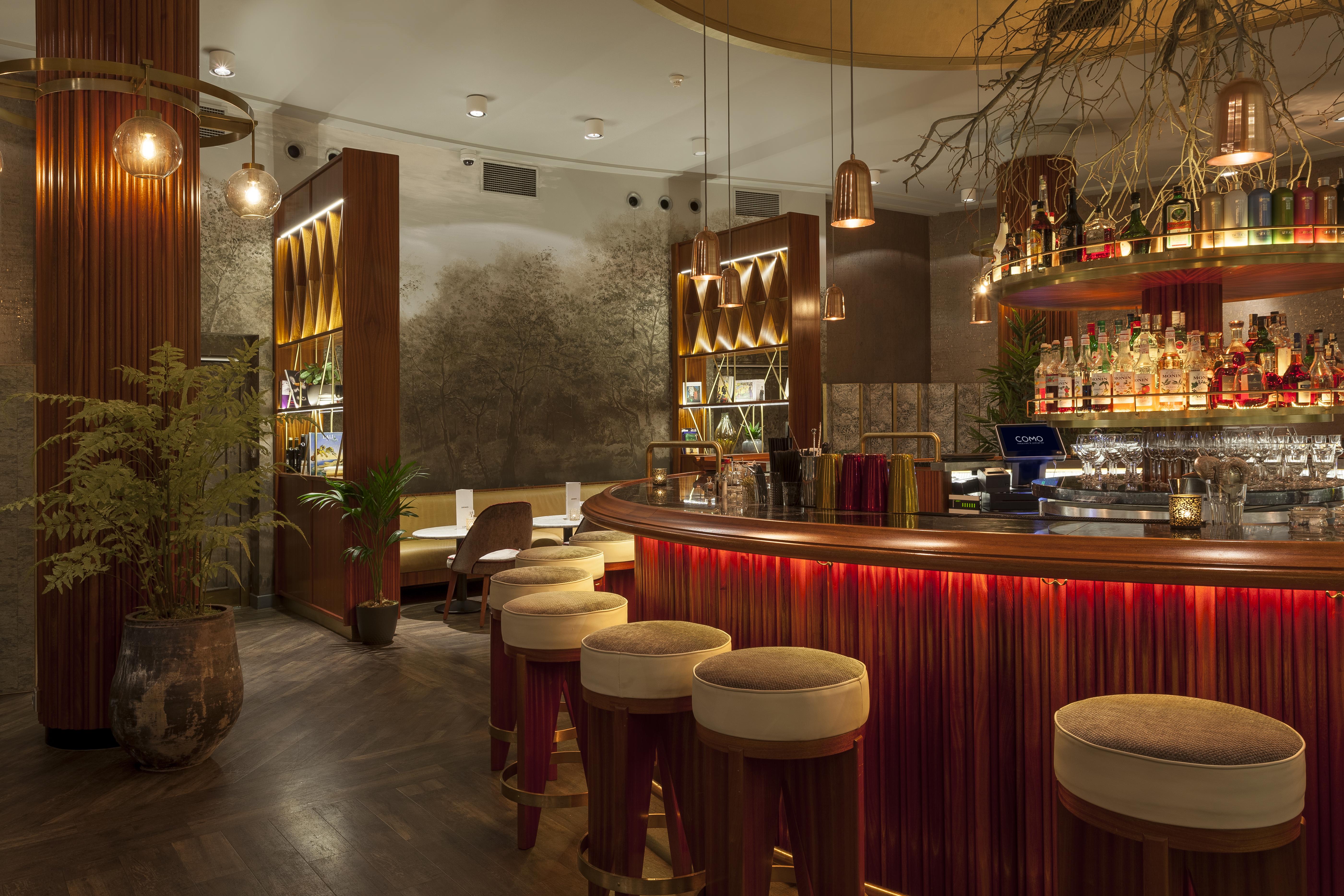 Jalta Boutique Hotel Praga Exterior foto The bar at the restaurant